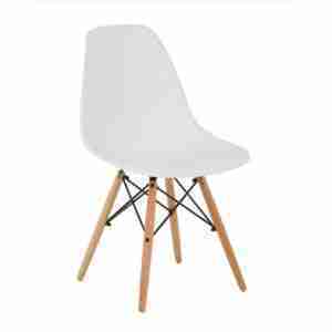 silla de comedor dina blanca