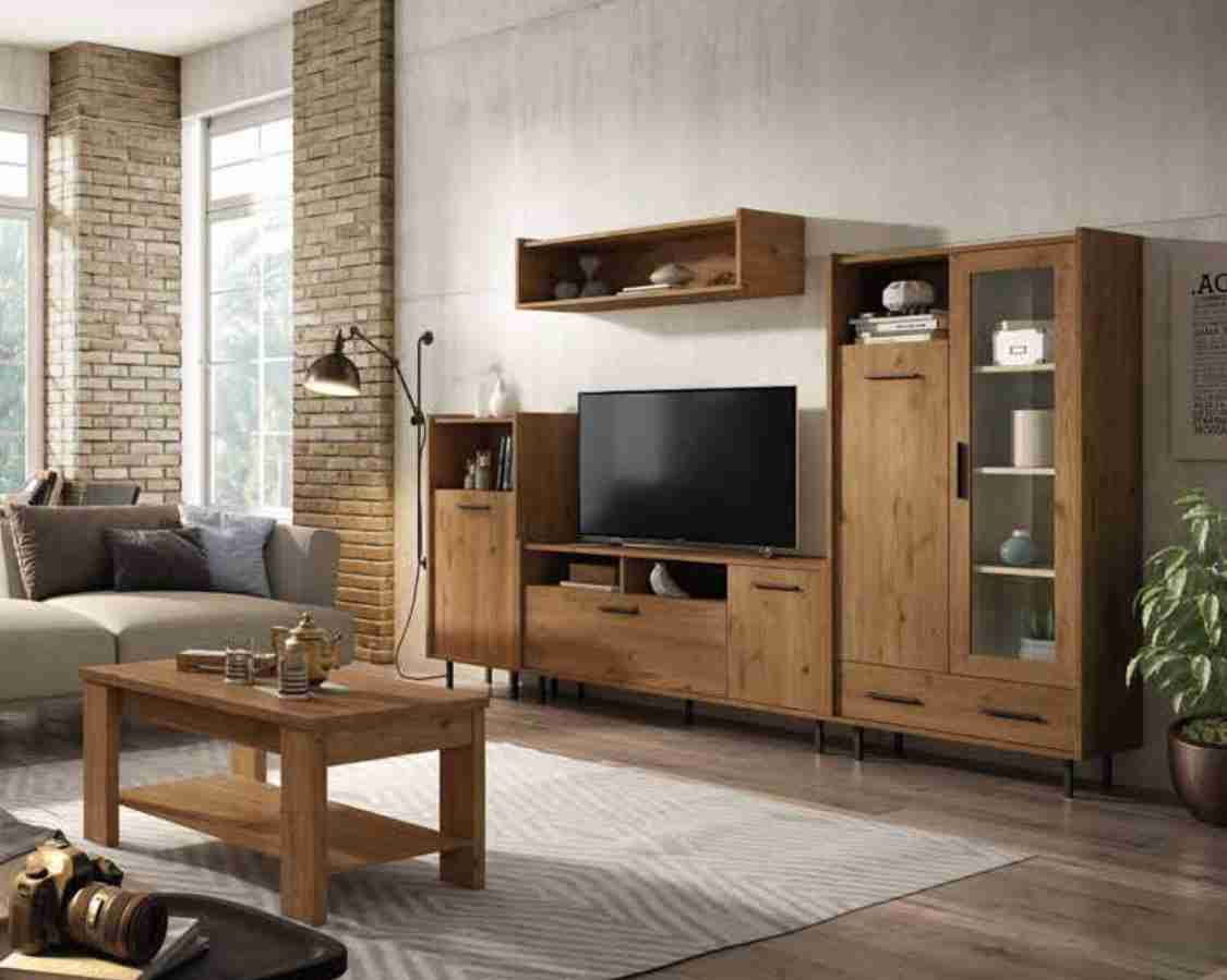 Salón moderno salermo piezas sueltas 1 salon montado en color salermo