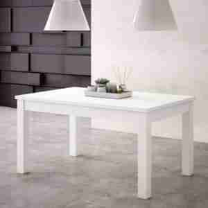 mesa extensible 190 blanca