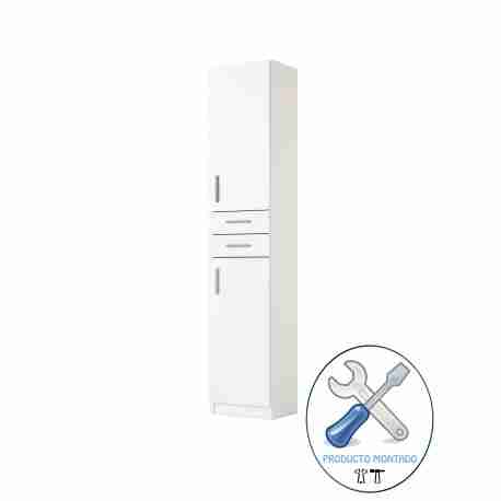 Mueble de baño 35 1 mueble de baño de 35 blanco montado