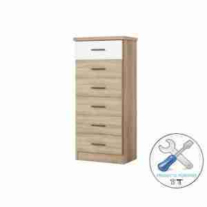 sinfonier montado de 50 y seis cajones