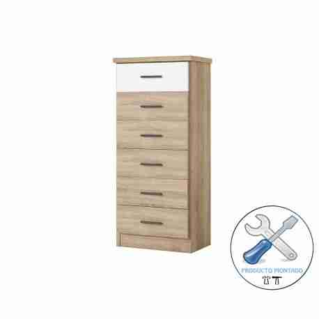 Sinfonier de 50, 6 cajones 1 sinfonier montado de 50 y seis cajones