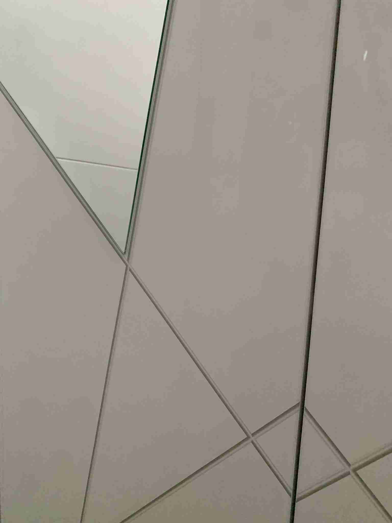 Zapatero de lineas con espejo y 5 niveles 2 zapatero de lineas con espejo montado