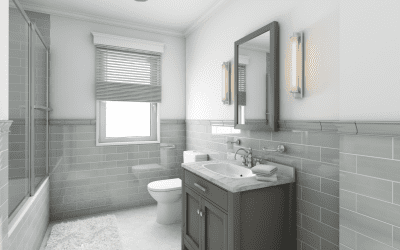 Decora tu mueble auxiliar para baño de la manera más original