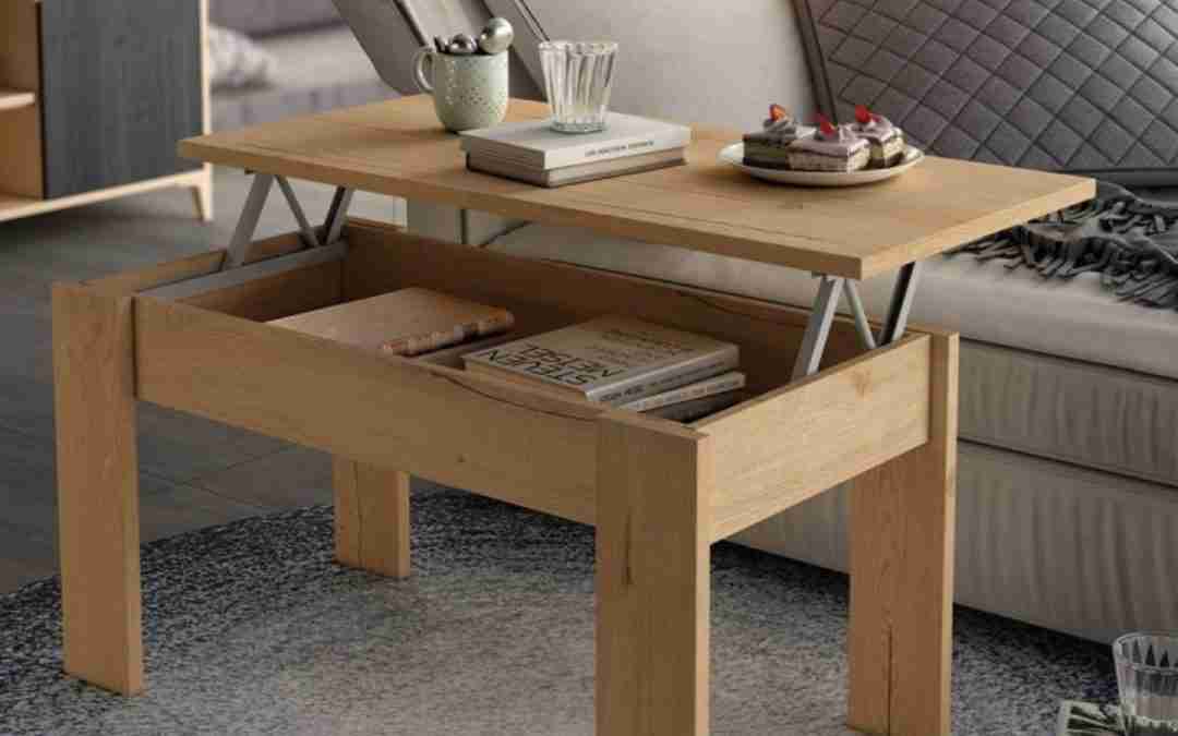 ¿Qué función cumple una mesa de centro elevable?