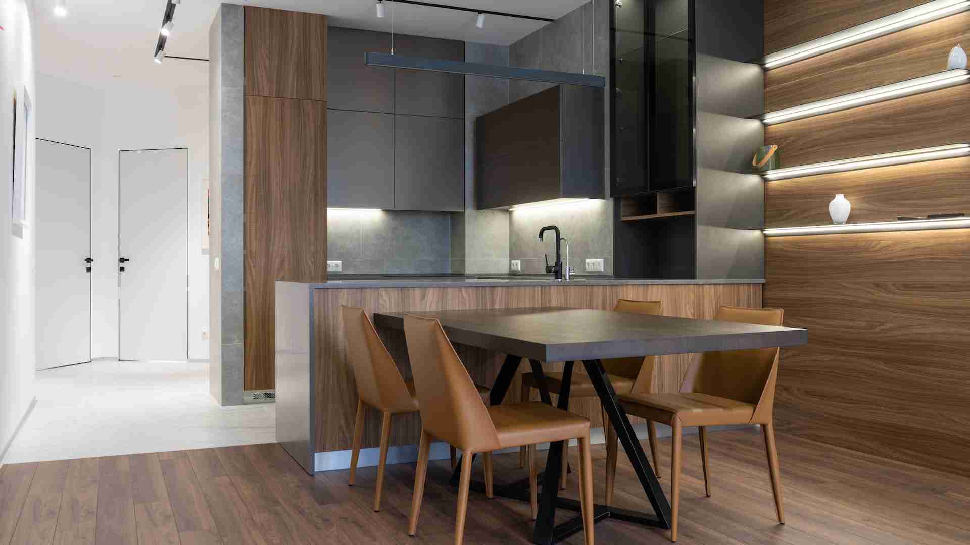 mesa de cocina extensible